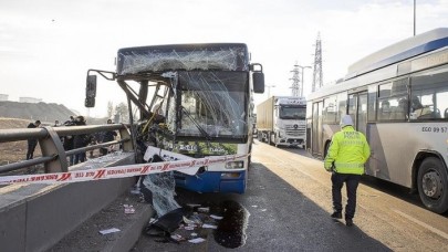 Kazaya karışan EGO otobüsünün sürücüsünün kanında 'amfetamin' tespit edildi