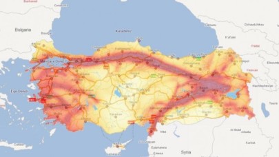 AFAD,  Türkiye'nin afet risk haritasını çıkardı: İşte o bölgeler ve iller
