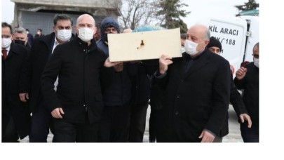 Bakan Soylu'nun acı günü! Dayısı Ali İhsan Reis'in cenazesi Samsun'da defnedildi