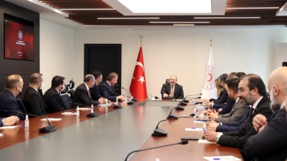 Bakan Varank,  TÜGİK heyetini kabul etti
