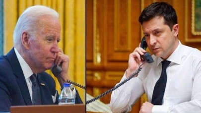 Biden ile Zelenskiy arasında kritik görüşme