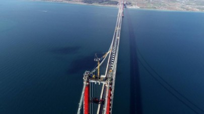 Boğazın iki yakasını birleştirecek "Simgelerin köprüsü"nde sona yaklaşıldı