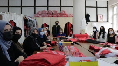 Cübbe diken eller aile bütçesine katkı sağlıyor