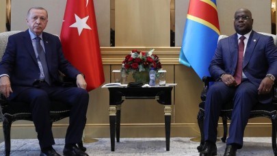 Cumhurbaşkanı Erdoğan,  giderken uçakla yanında götürdüğünü açıkladı: Kongo'ya büyük yardım