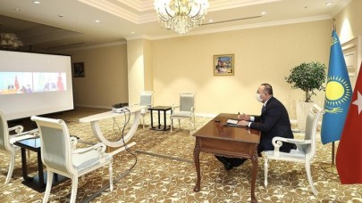 Dışişleri Bakanı Çavuşoğlu ve Kazak mevkidaşı Tileuberdi'den ortak bildiri