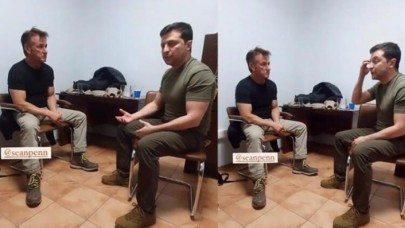 Dünyaca ünlü oyuncu Sean Penn,  savaşın ortasına gitti: Ukrayna'ya destek verdi