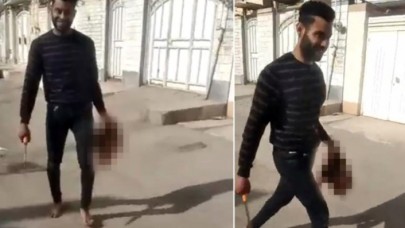 Eş baskısı yüzünden İran'dan Türkiye'ye kaçmıştı! Cani koca 17 yaşındaki kız çocuğunun başını kesip sokak sokak dolaştı