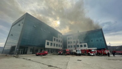 Giresun Üniversitesi'nde yangın! Fakülte tahliye edildi