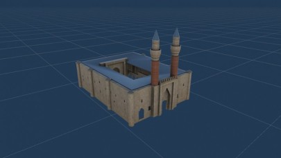 Gök Medrese'de  'Hololens' teknolojisi ile tarihi yolculuk