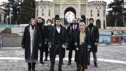 İstanbul'da avukatlardan 28 Şubat protestosu