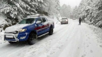 Kazdağları'nda mahsur kalanlar kurtarıldı
