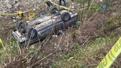 Ordu'da feci kaza: Telat Çetinkaya öldü,  Gülbeyaz Çetinkaya ve Nisa Çetinkaya yaralı