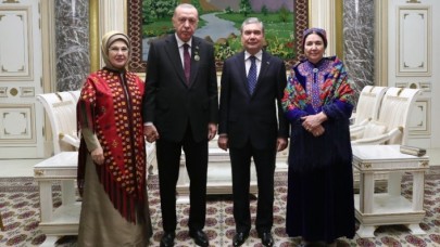 Türkmenistan Devlet Başkanı Berdimuhamedov'dan Cumhurbaşkanı Erdoğan ve eşine geçmiş olsun mesajı