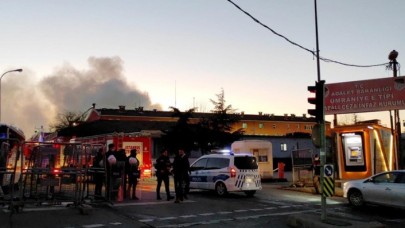Ümraniye T Tipi Cezaevi'nde yangın