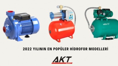 Aktmarkt Geniş Hidrofor Ürün Yelpazesi ile Göz Dolduruyor