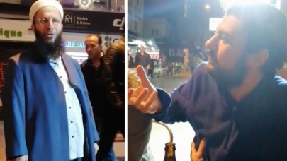 Alkollü mekanları gezip vatandaşlara nasihatler veren tebliğcilere bir vatandaştan sert tepki!
