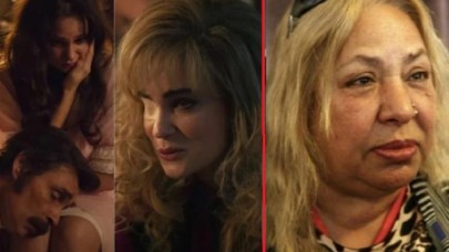 Bergen'in filminde kavga: Dilber Ay'ın oğlu küfür ve hakaretler yağdırdı