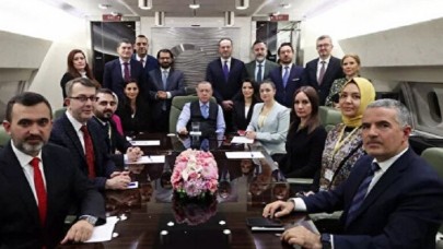 Cumhurbaşkanı Erdoğan,  Brüksel'den dönüşünde uçakta gazetecilerin sorularını yanıtladı