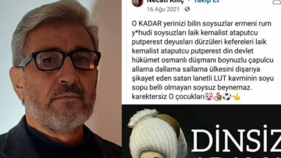 Din Kültürü öğretmeninden Atatürk'e ağır hakaret ve küfürlü paylaşım!