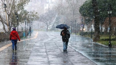 Hangi illerde kar,  hangi illerde yağmur var? Meteoroloji'den kuvvetli yağış uyarısı