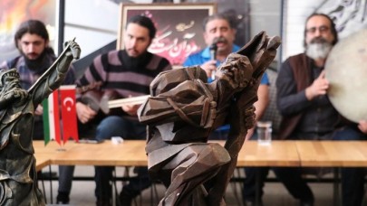 İranlı ressam ve heykeltıraşların eserleri Erzurum'daki buz müzesinde sergilendi