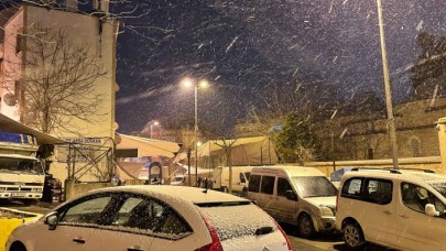 İstanbul'da kar yağışı başladı