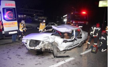 Manisa'da feci kaza! Otomobil sürücüsü Nuri Özsaygılı öldü