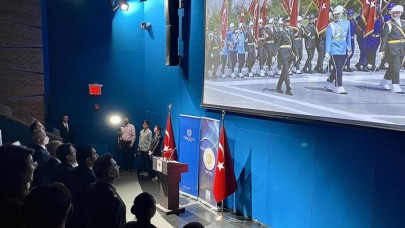 New York Türkevi'nde Çanakkale Deniz Zaferi'nin 107. yıl dönümü kutlandı