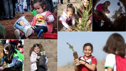 Orman Haftası kapsamında milyonlarca fidan toprakla buluşturuldu