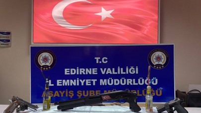 Edirne'de özel harekat timleri destekli "Tunca-2" operasyonu!