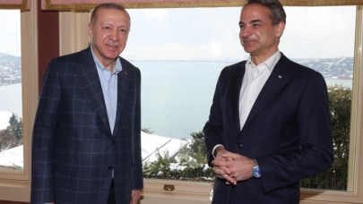 Vahdettin Köşkü'nde kritik görüşme: Erdoğan,  Miçotakis'e bakın neler söyledi? 