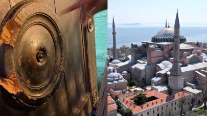 Ayasofya Camisi'nin tarihi kapısını kırdılar! Görevlilerden şoke eden açıklama