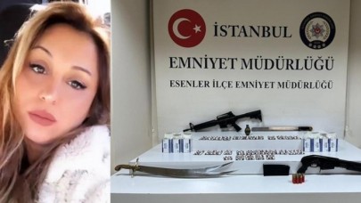 İstanbul’un Hanımağa’sı yakalandı: Evdeki cephanelik ağızları açık bıraktı!