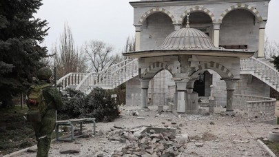Kanuni Sultan Süleyman camisi'de çatışmalardan nasibini aldı!
