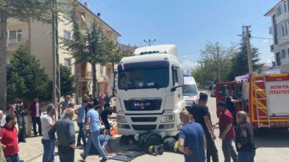 Konya'da TIR’ın çarptığı bisikletin sürücüsü İbrahim Sarı öldü