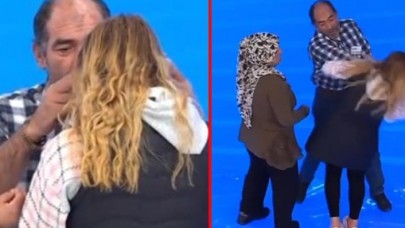 Müge Anlı'da stüdyoyu buz kestiren anlar: Sarıldığı kızını bir anda tokatladı