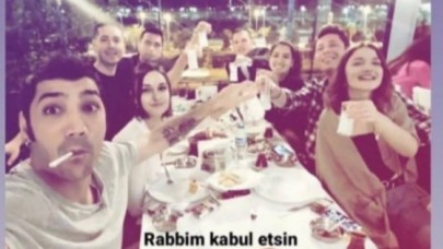 Pegasus,  alkol masasında Kadir Gecesi'ne dil uzatan çalışanları için düğmeye bastı