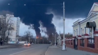 Rusya vurdu: Odessa ateş altında