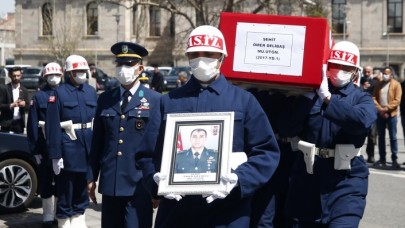 Şehit Üsteğmen Ömer Delibaş,  Kayseri'de son yolculuğuna uğurlandı