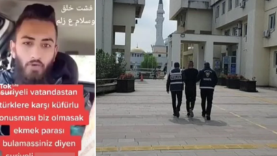 Suriyeliden Türklere çok ağır küfürler! Bakın sonu ne oldu