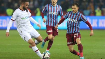 Trabzonspor'a Karagümrük de vize vermedi: Hasret 4 maça çıktı