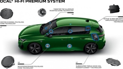 Yeni Peugeot 308 sürüş ve müzik keyfini bir arada sunuyor