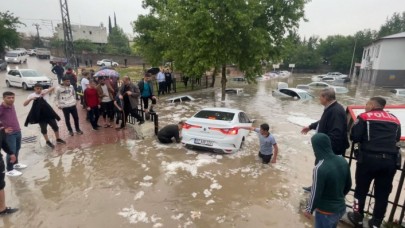 Adıyaman'ı su bastı