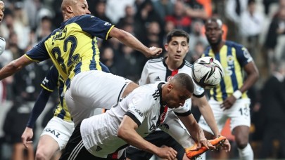 Beşiktaş-Fenerbahçe derbisi nefes kesti