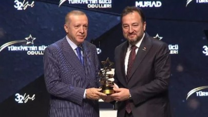 Cumhurbaşkanı Erdoğan: Bu ödülü ömrüm boyunca iftiharla taşıyacağım