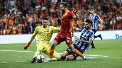 Galatasaray-Adana Demirspor maçında gol yağmuru
