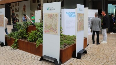 İstanbul'un asırlık sigorta haritaları sergilendi