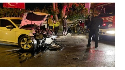 İstanbul'un Kartal ilçesinde meydana gelen trafik kazasında 6 kişi yaralandı