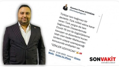 Mahkum Yakınları Sözcüsü Ferhat Aydoğan İzinlerin Uzayacağını Söylemişti