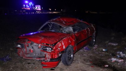 Manisa'da kaza: Eymen Demirel öldü,  Ramazan Demirel,  Kadriye Demirel,  Mehmet Ali Baysal,  İbrahim Baysal,  Fadime Baysal ve 2 çocuk daha yaralı